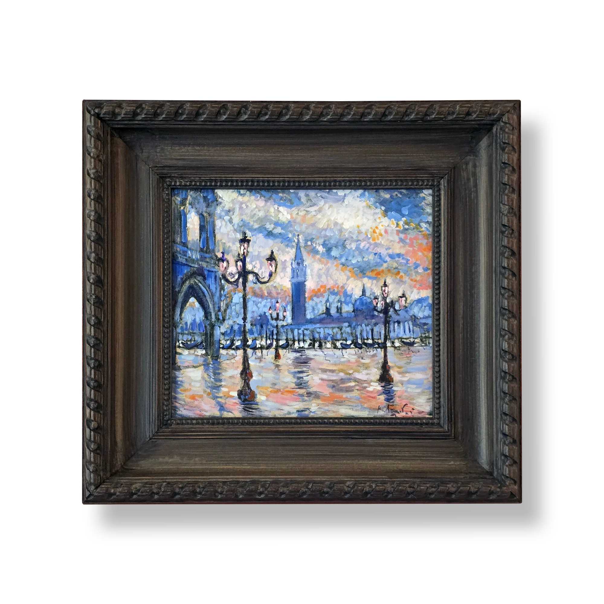 Rob VAN TRIER (1957) Venice cityscape. - Image 2