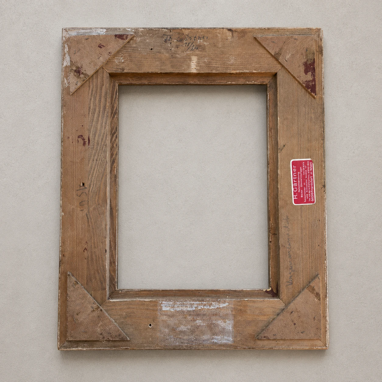 Vintage Gilded Picture Frame in the Louis XV Style, 1950s-1960s - Image 5