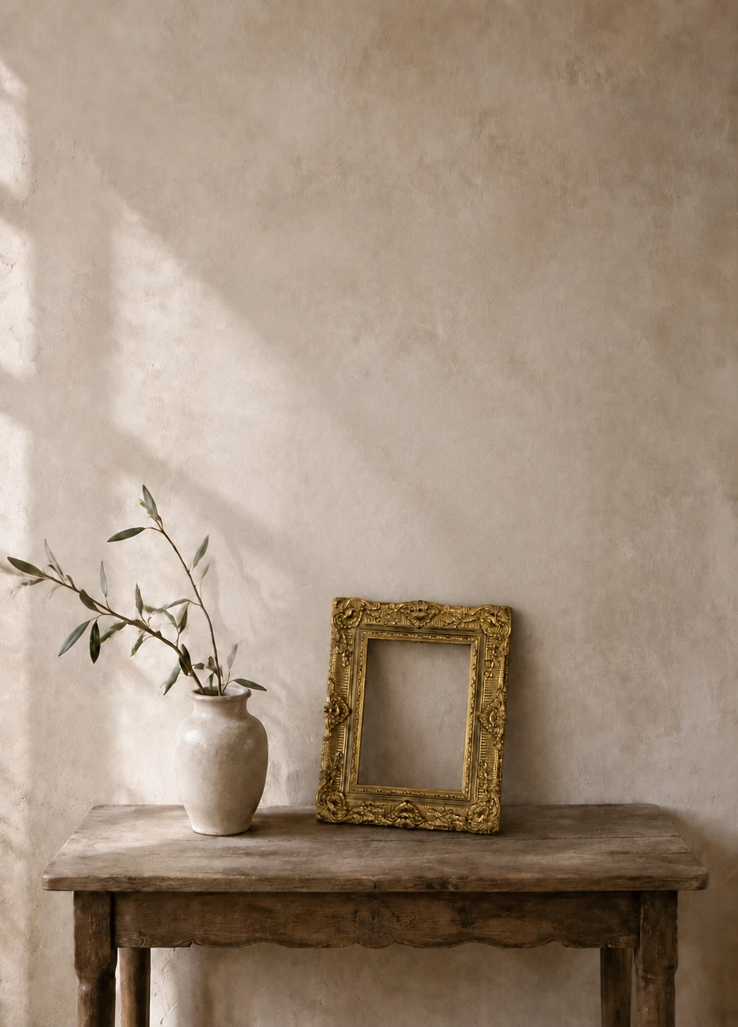 Vintage Gilded Picture Frame in the Louis XV Style, 1950s-1960s - Image 6