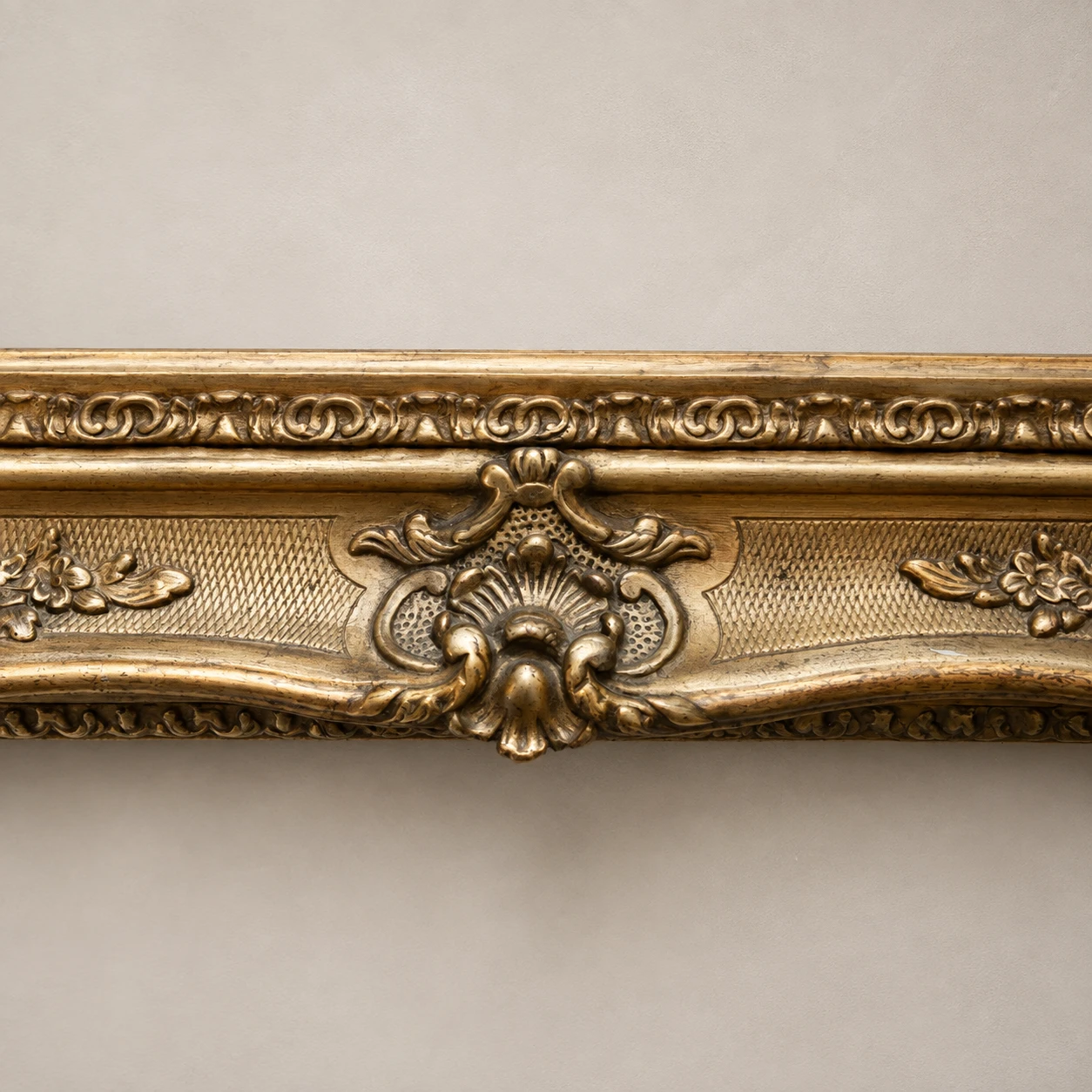 Antique French Rococo Revival Gilt Frame - Circa 1870 - Image 6