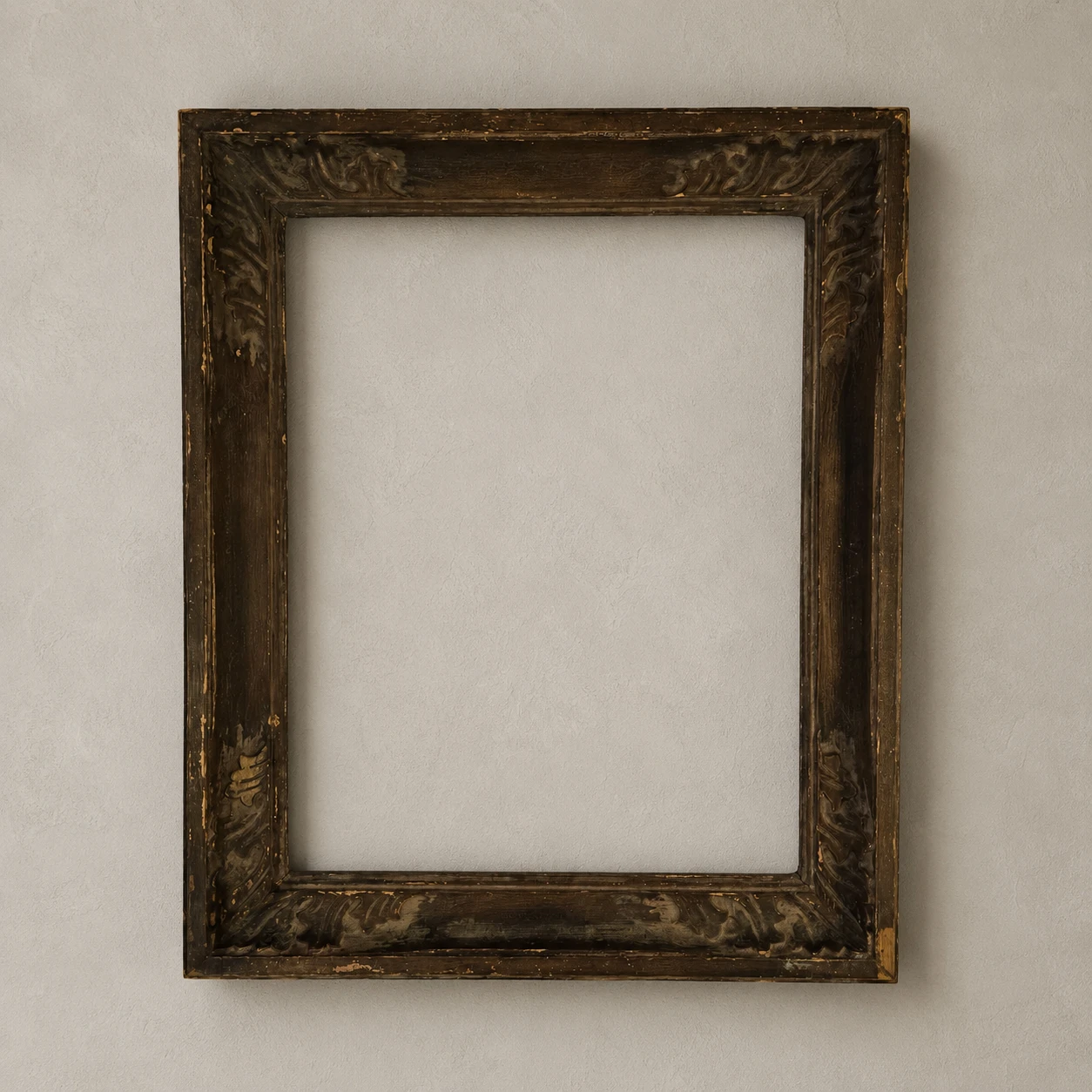 Late 18th-Century Neoclassical Carved Wooden Frame