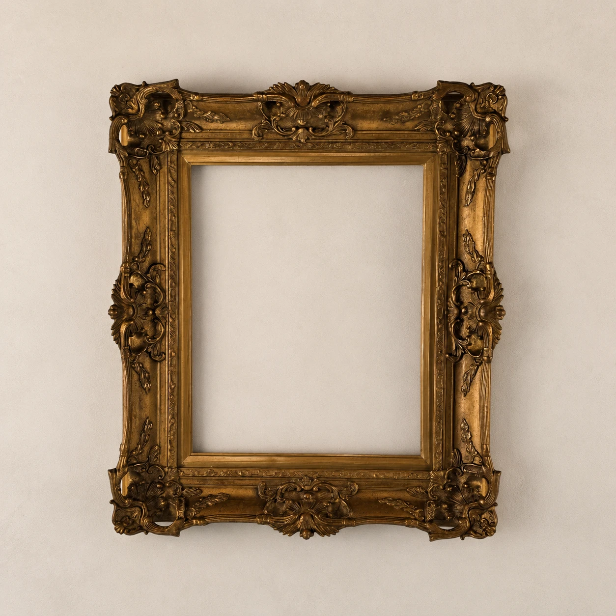 Late 19th-Century Louis XV Revival Open-Corner Frame