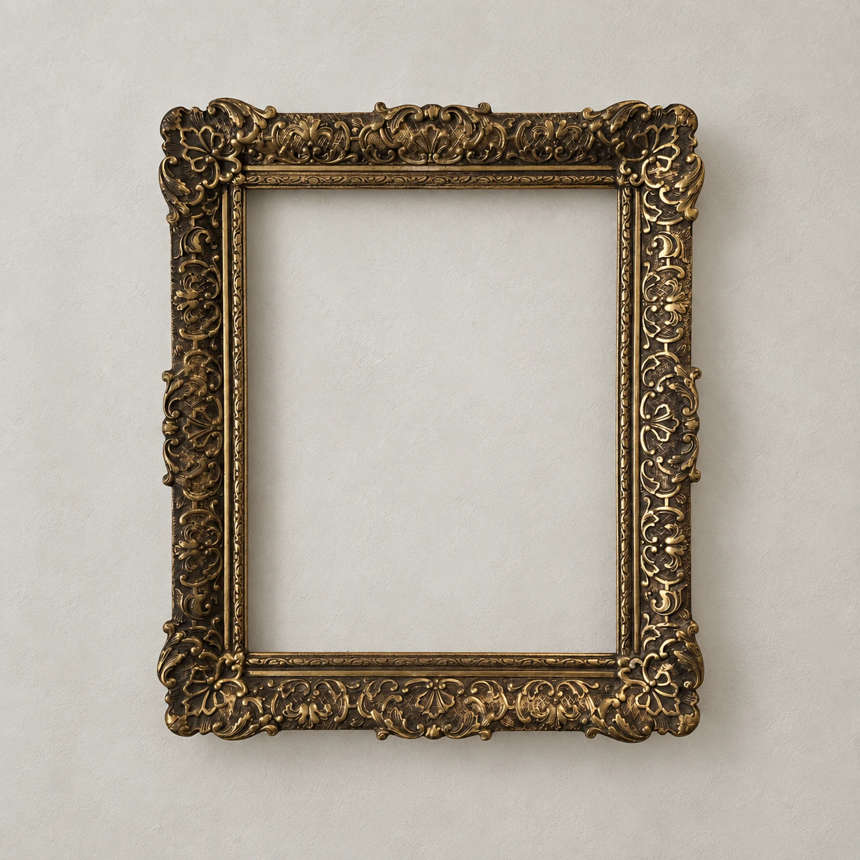 Vintage Louis XIV-Style Gilt Frame - Wood and Moulded Ornaments