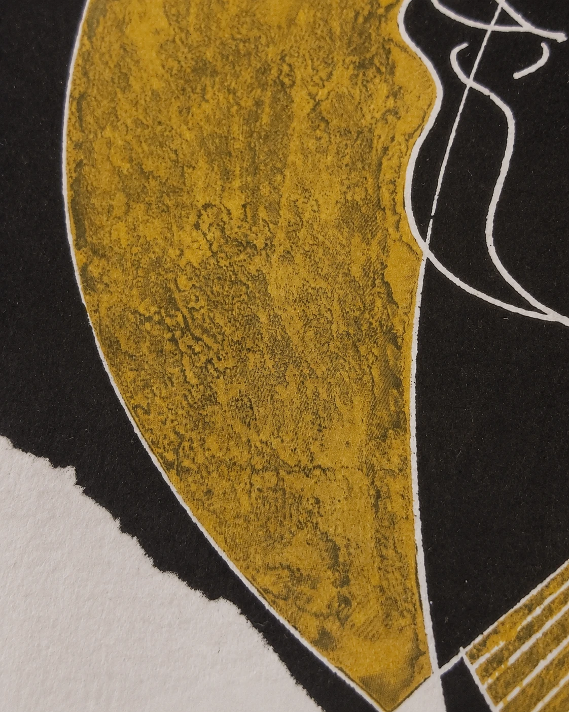 Hans Erni (1909–2015). Two Profiles – Mixed Media on Paper, 1971 - Image 10
