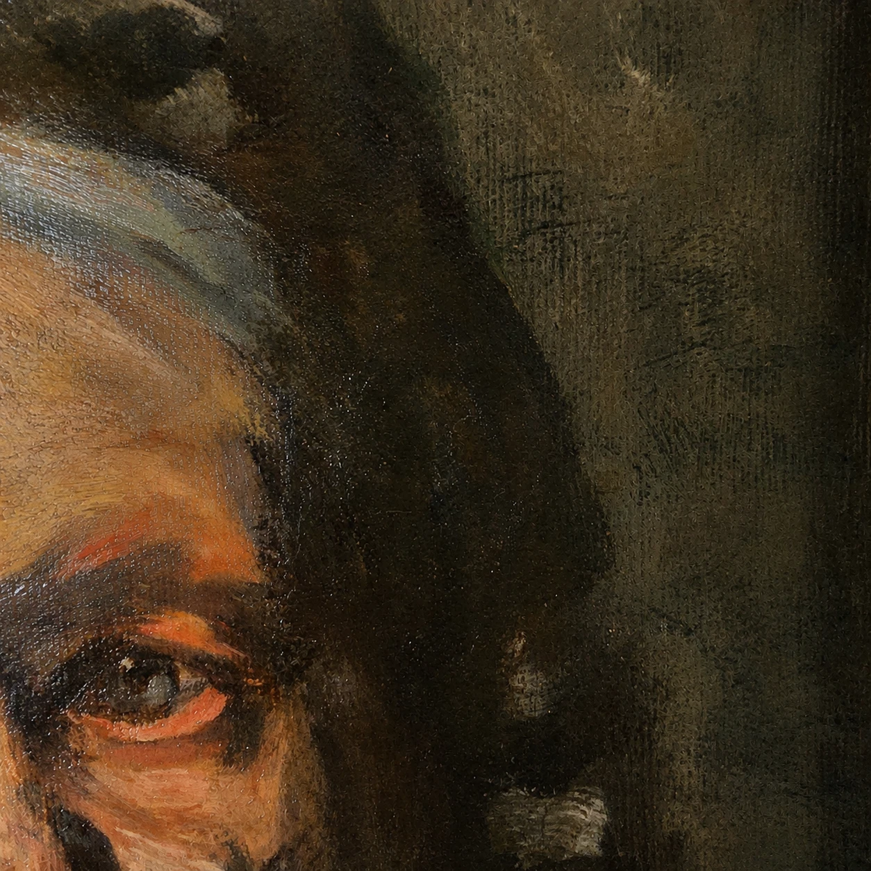 Suze Bisschop-Robertson (1855–1922). Portrait of an Elderly Woman – Oil on Canvas - Image 10