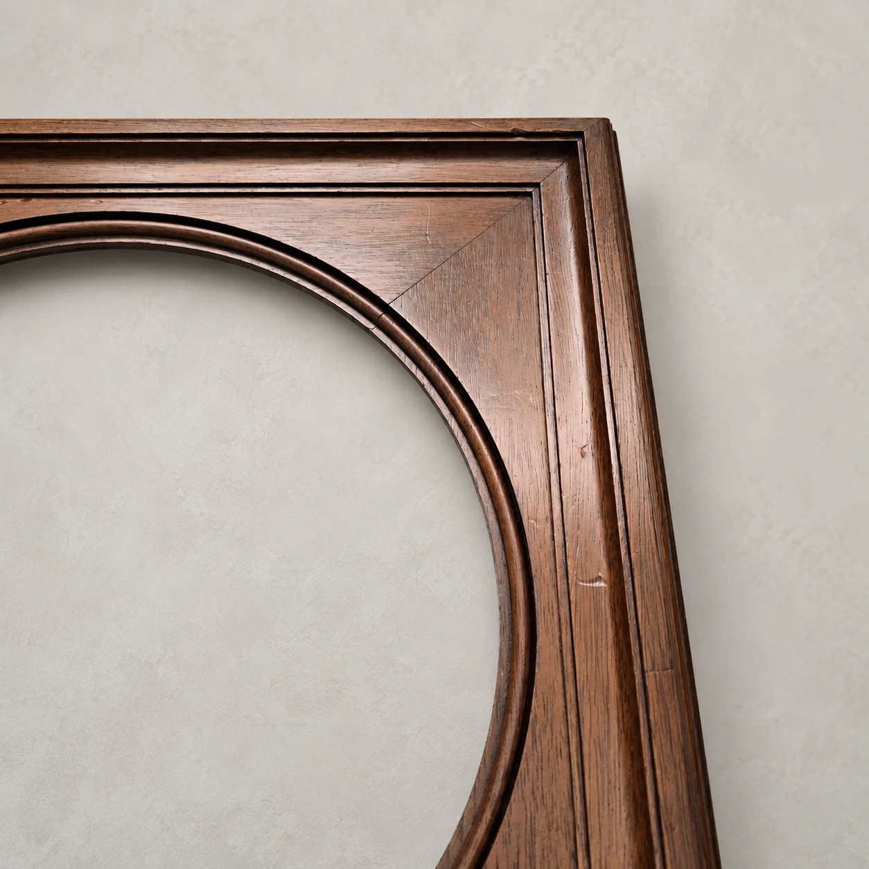 Wooden Frame with Circular Opening - 19th Century - Image 4